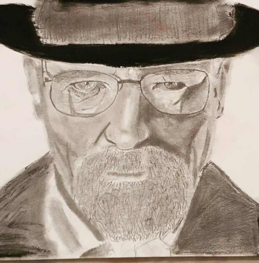Heisenburg Pencil drawing